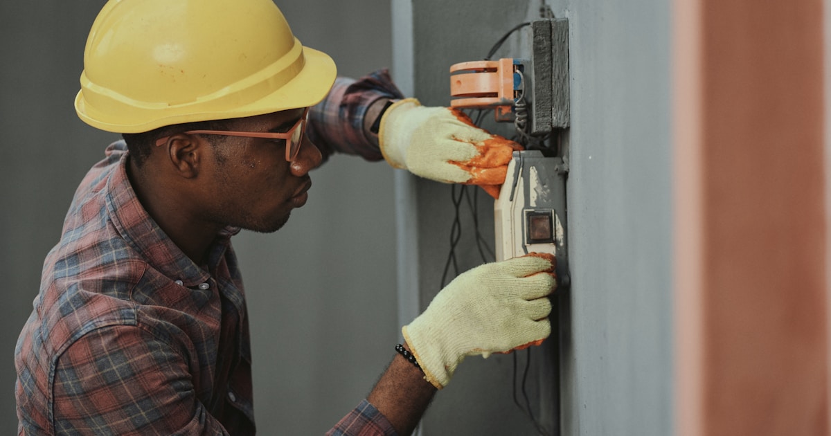 Garage door service call